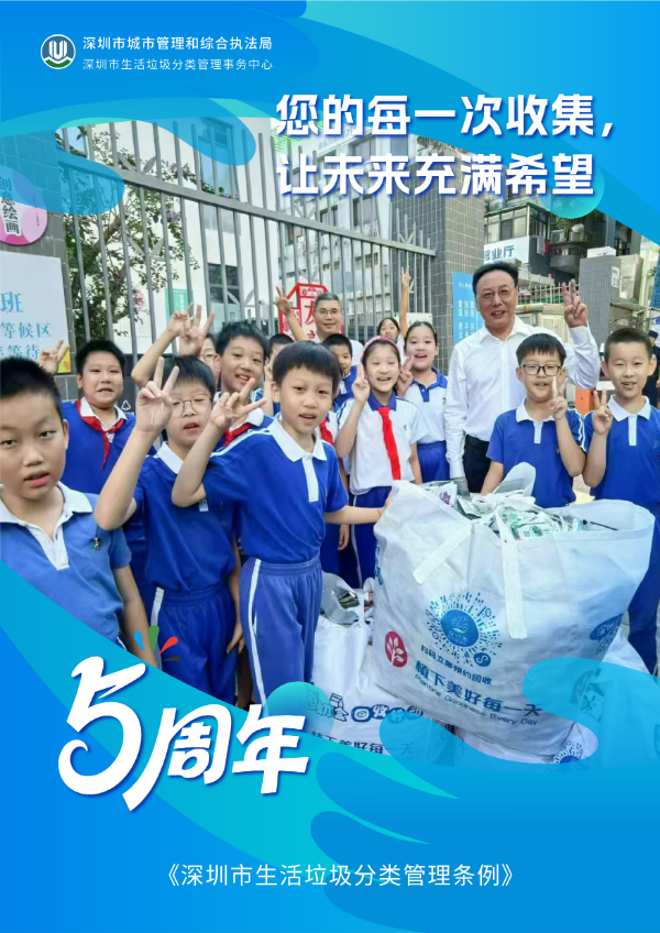 《深圳市生活垃圾分类管理条例》实施五周年宣传海报2.jpg